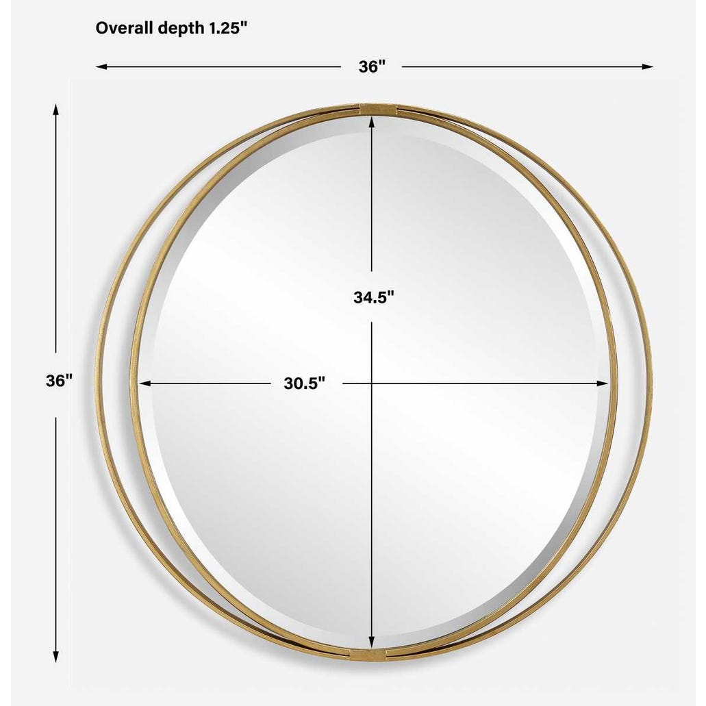 Rhodes Round Mirror