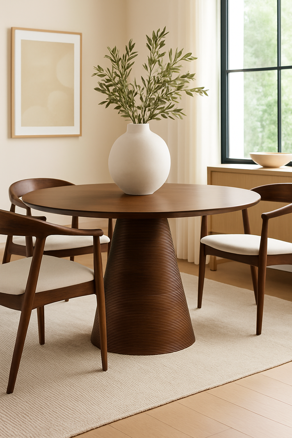 Dania Dining Table - Walnut