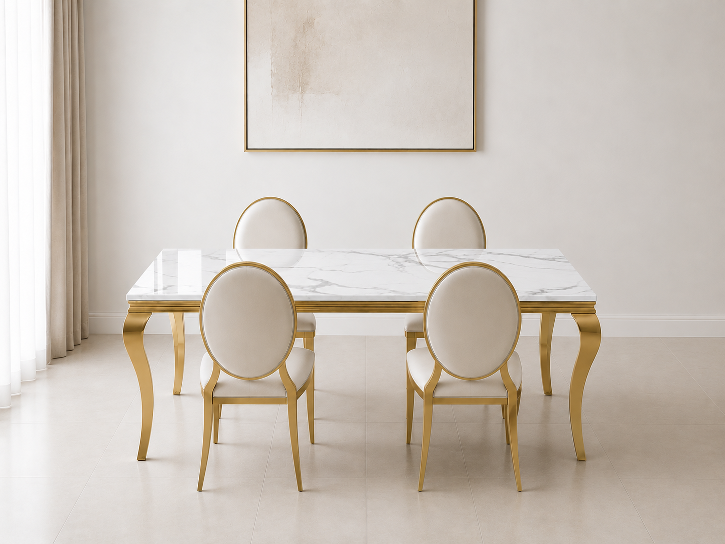 Curved Dining Table