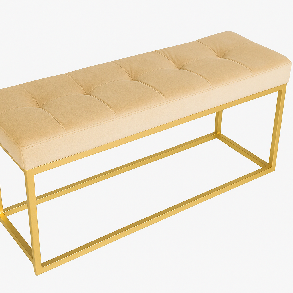 Cisne Bench 40" (Gold Base)