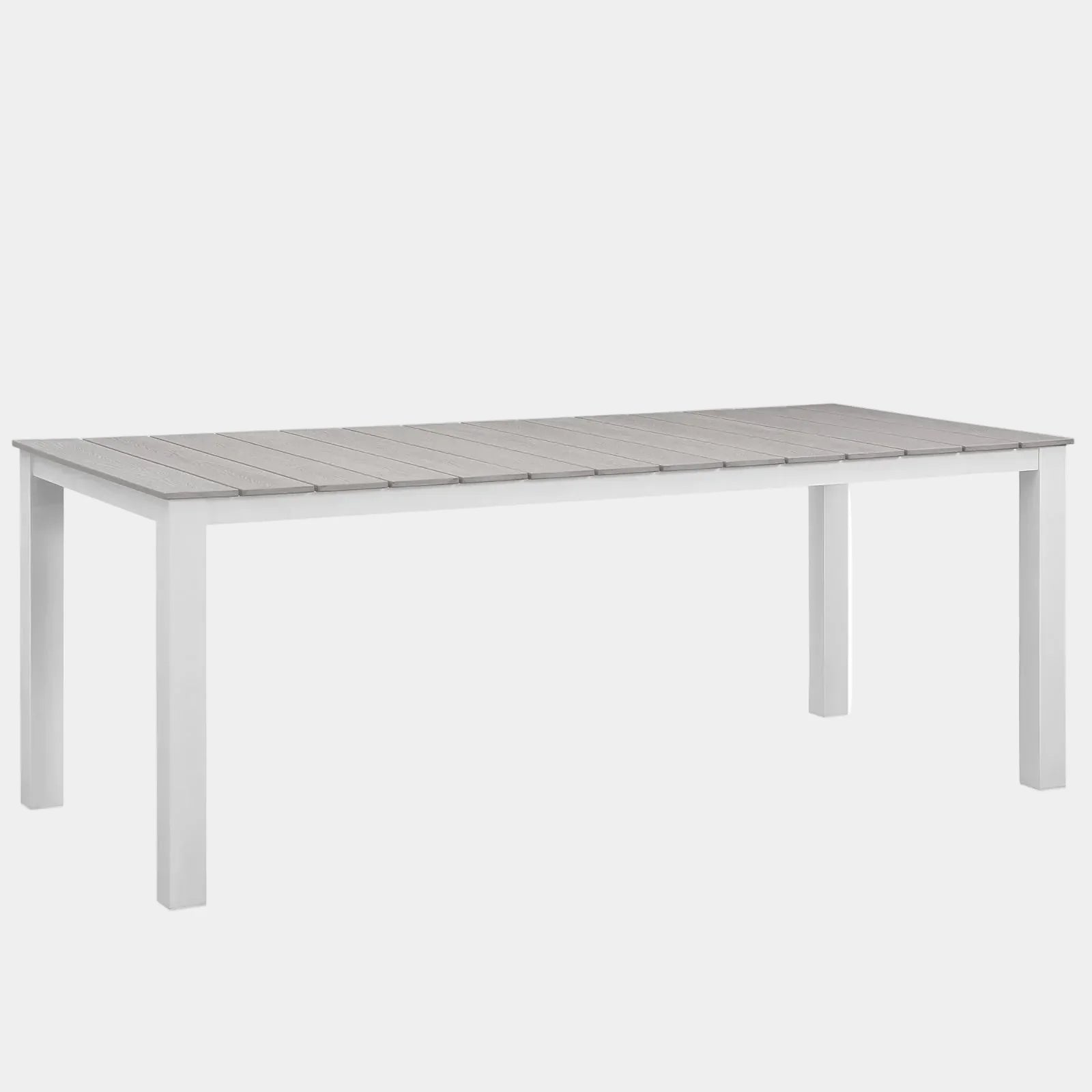 Maine 80" Outdoor Patio Dining Table