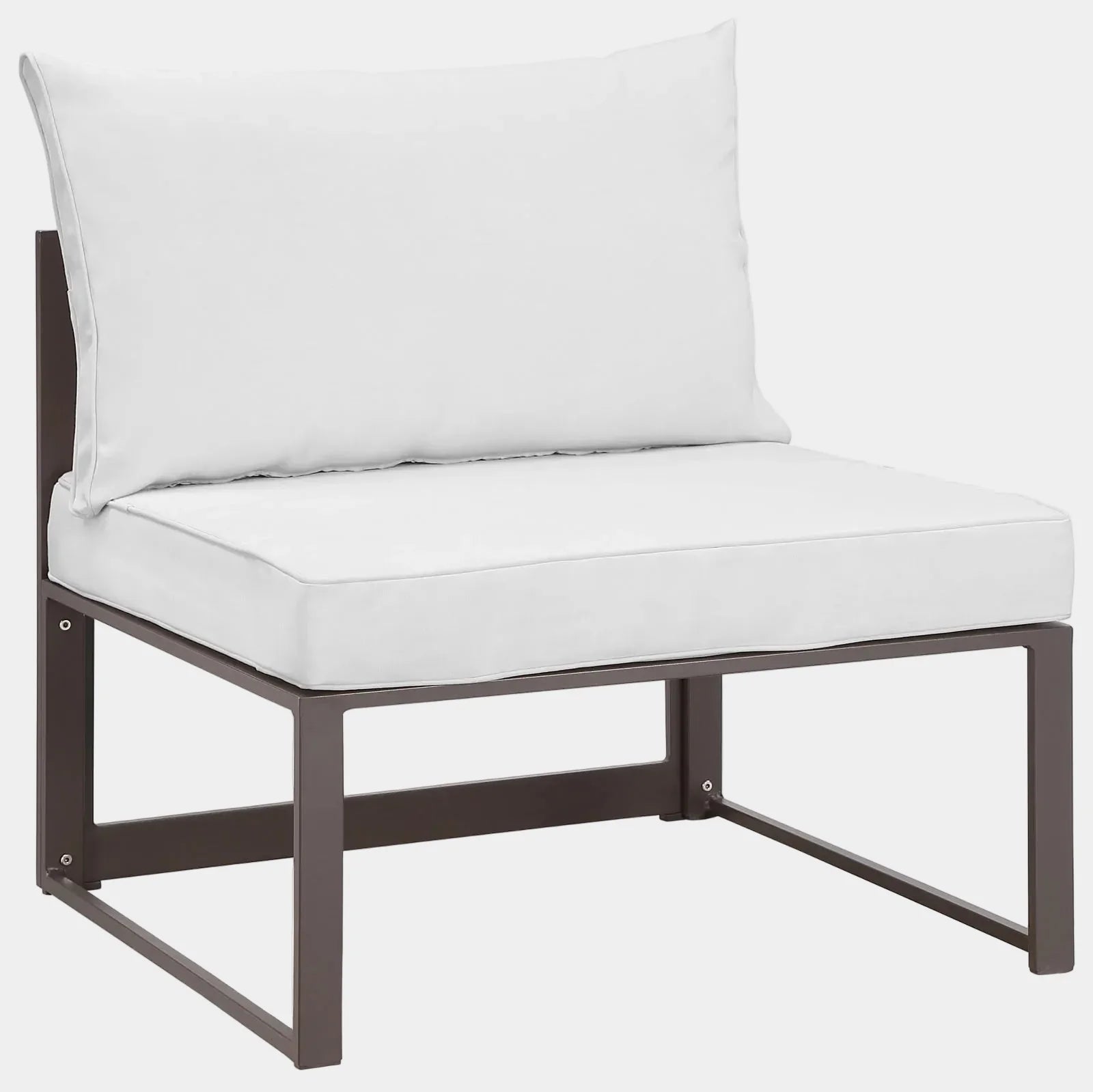 Fortuna Armless Outdoor Patio Chair