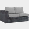 Summon Outdoor Patio Sunbrella® Left Arm Loveseat