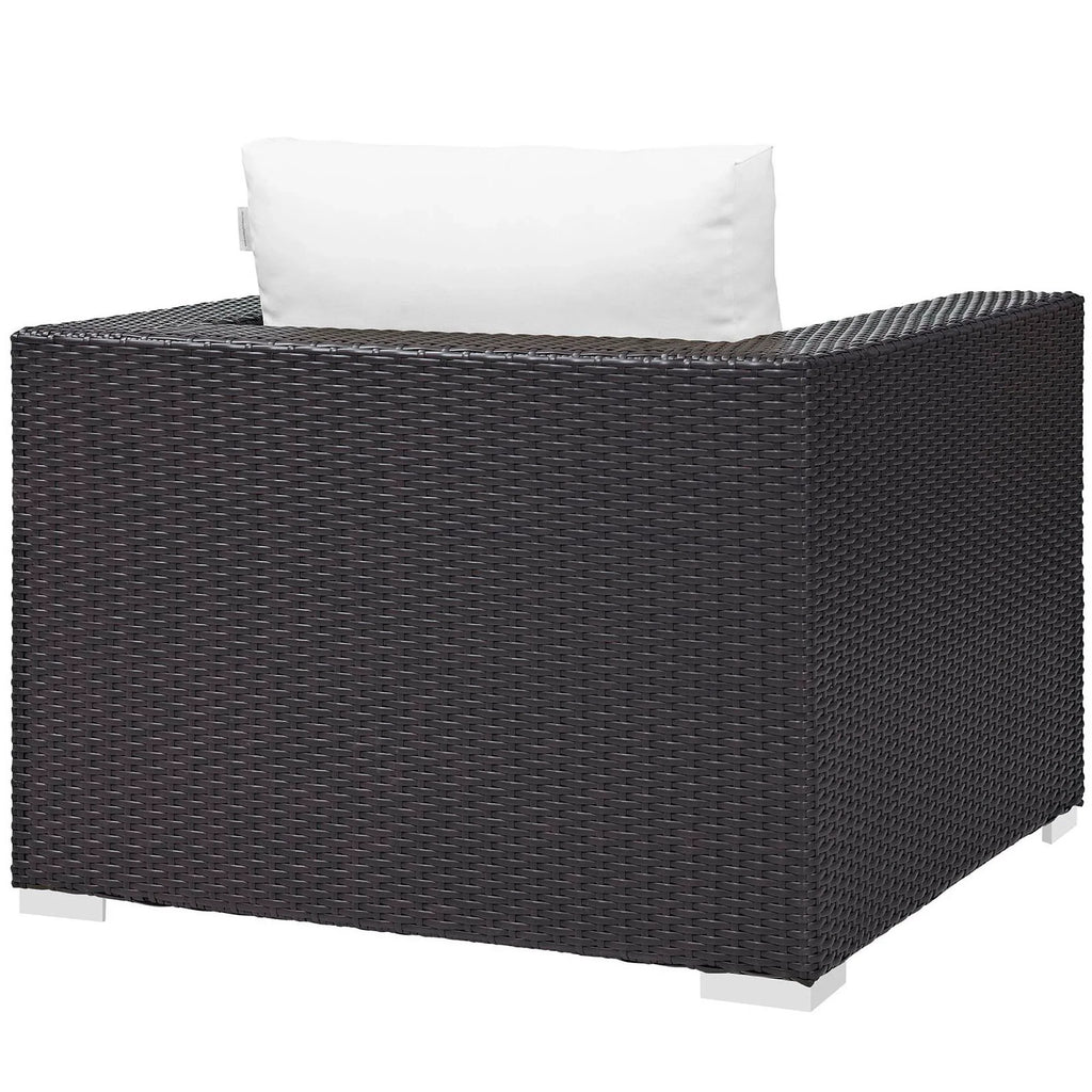Convene 4 Piece Set Outdoor Patio with Fire Pit