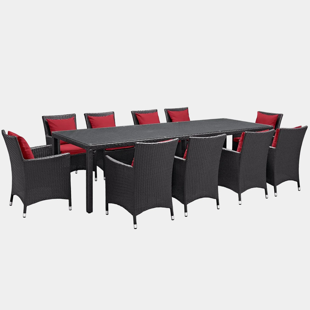 Convene 11 Piece Outdoor Dining Set