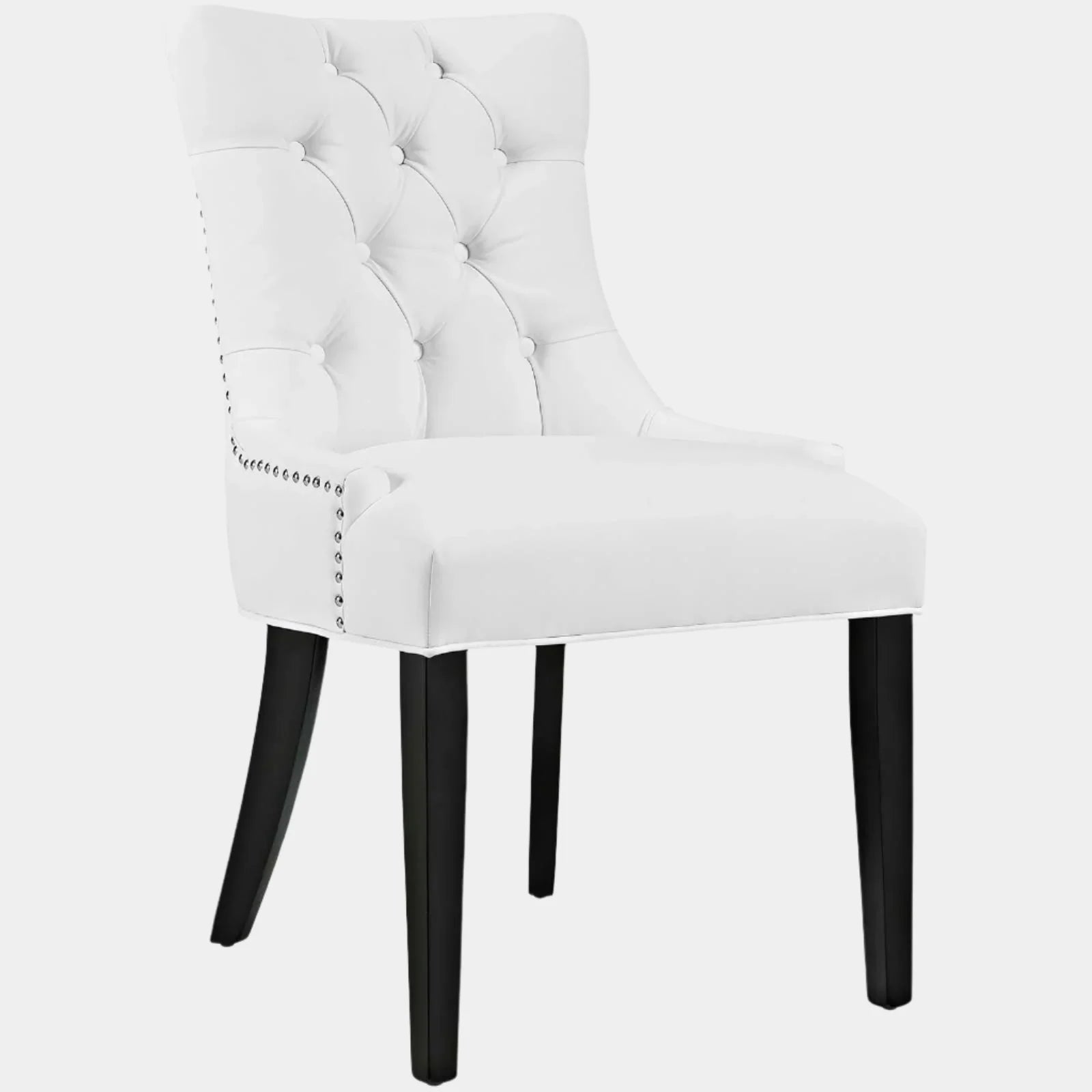 Regent Tufted Vegan Leather Dining Chair