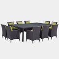 Convene 11 Piece Outdoor Dining Set
