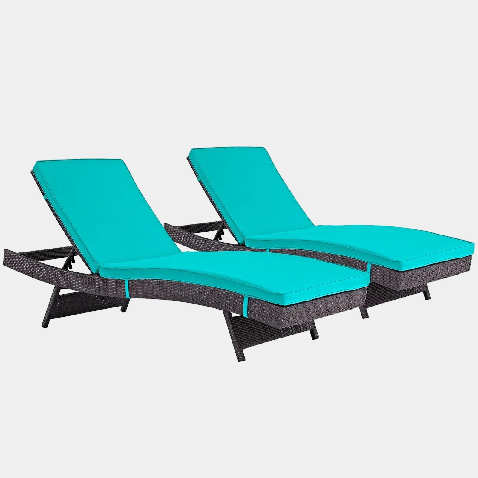Convene Outdoor Patio Chaise Set of 2