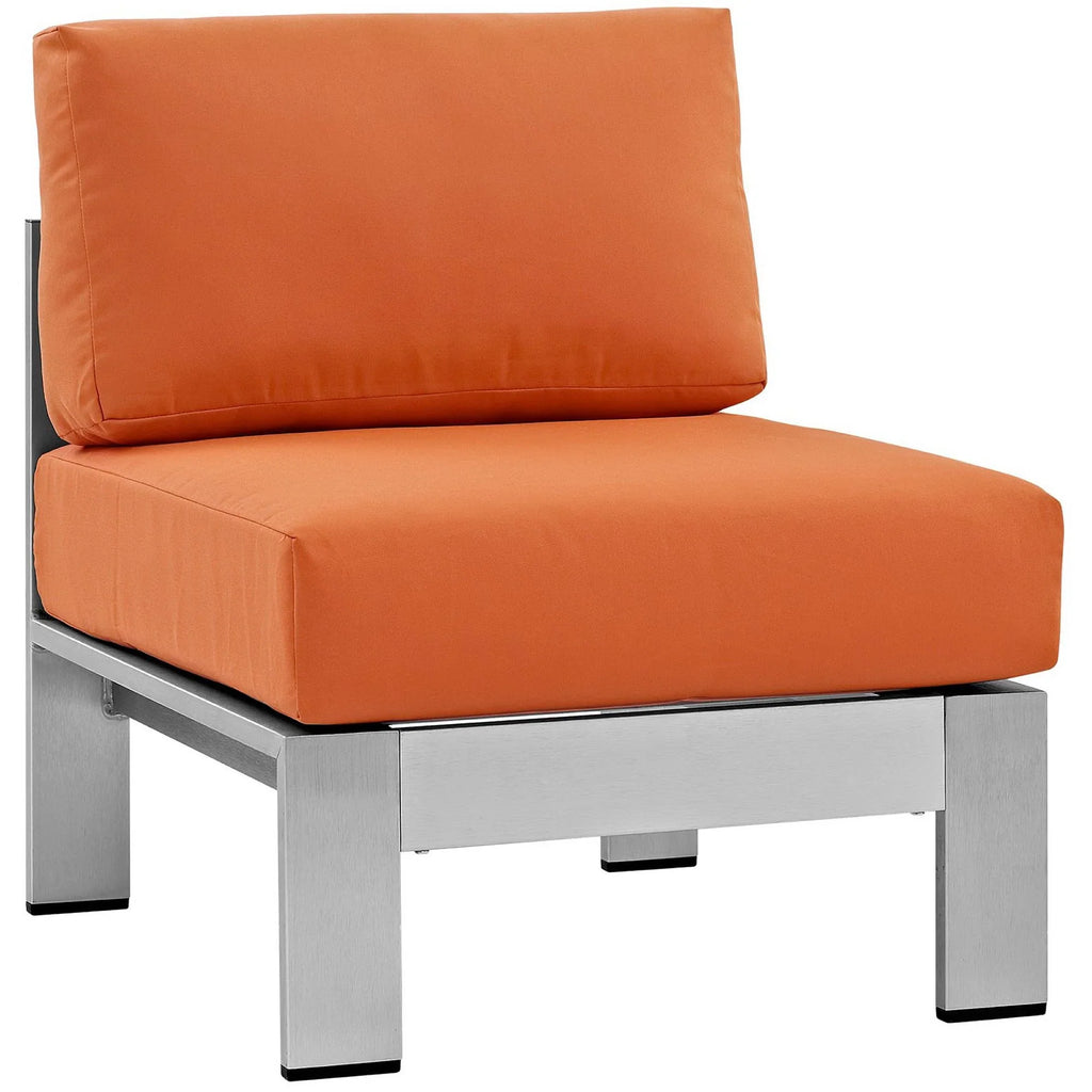 Shore 6 Piece Outdoor Aluminum Sectional Sofa