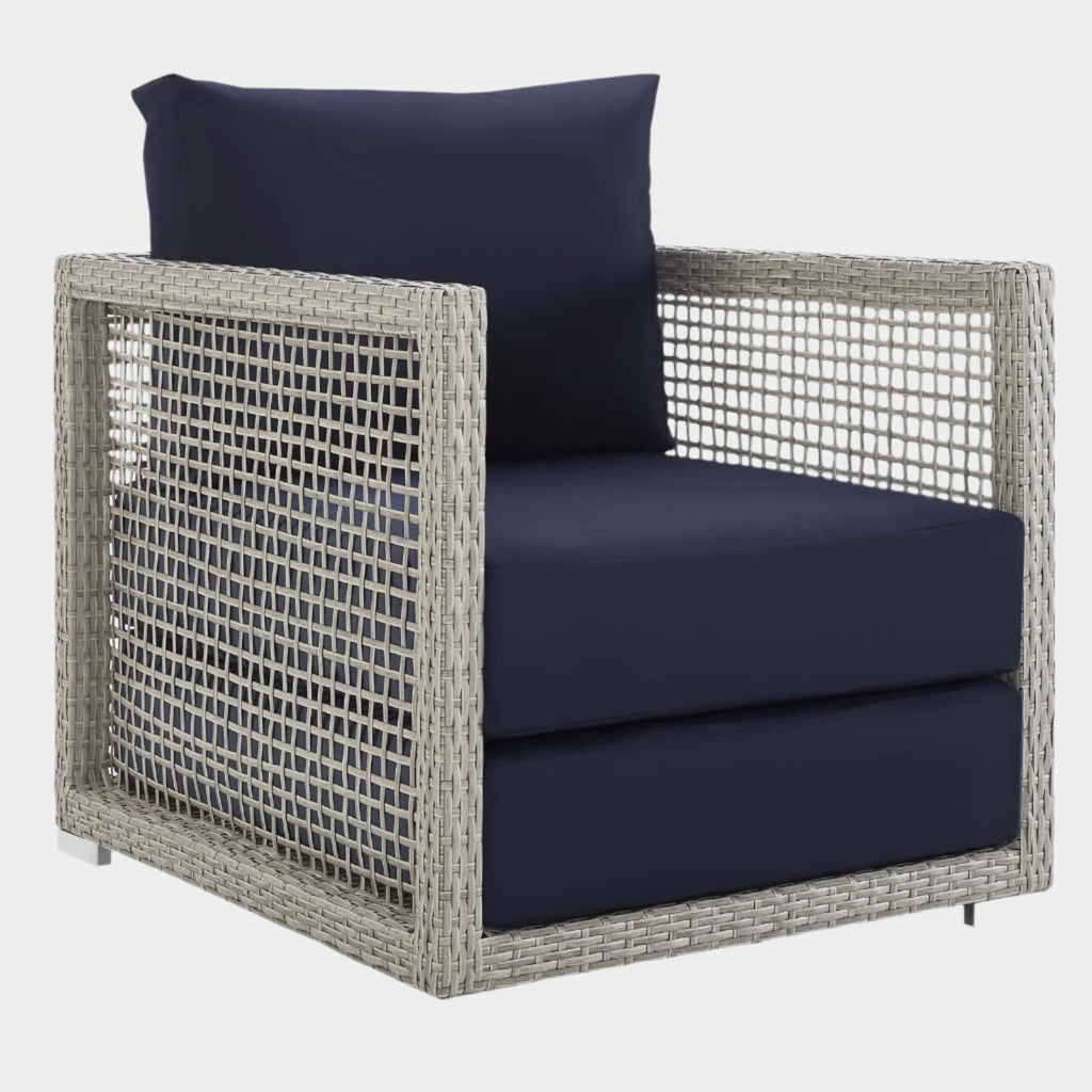Aura Rattan Outdoor Patio Armchair