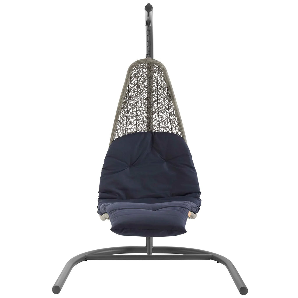 Landscape Hanging Chaise Lounge Outdoor Swing Chair