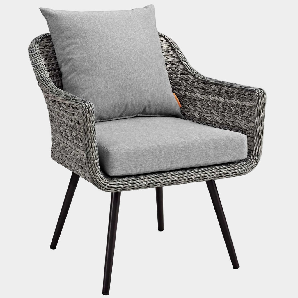 Endeavor Outdoor Patio Wicker Rattan Armchair