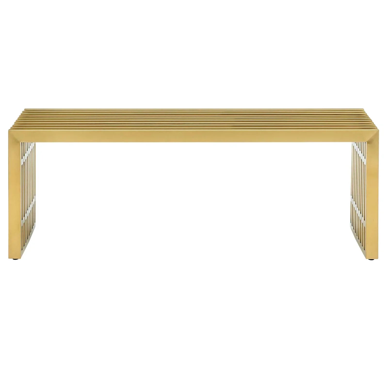 Gridiron Medium Stainless-Steel Bench