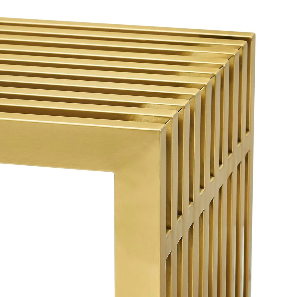 Gridiron Medium Stainless-Steel Bench