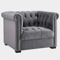 Heritage Performance Velvet Armchair
