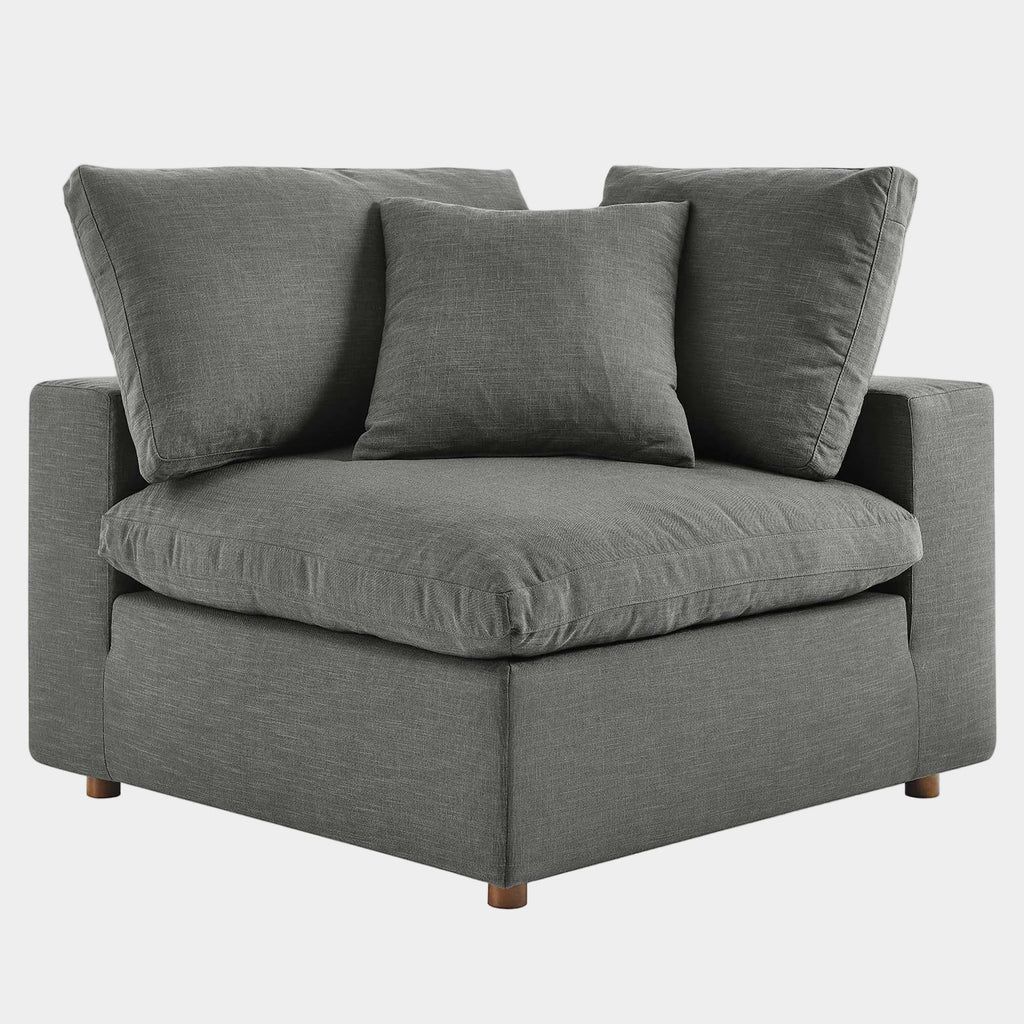 Commix Down Filled Overstuffed Corner Chair