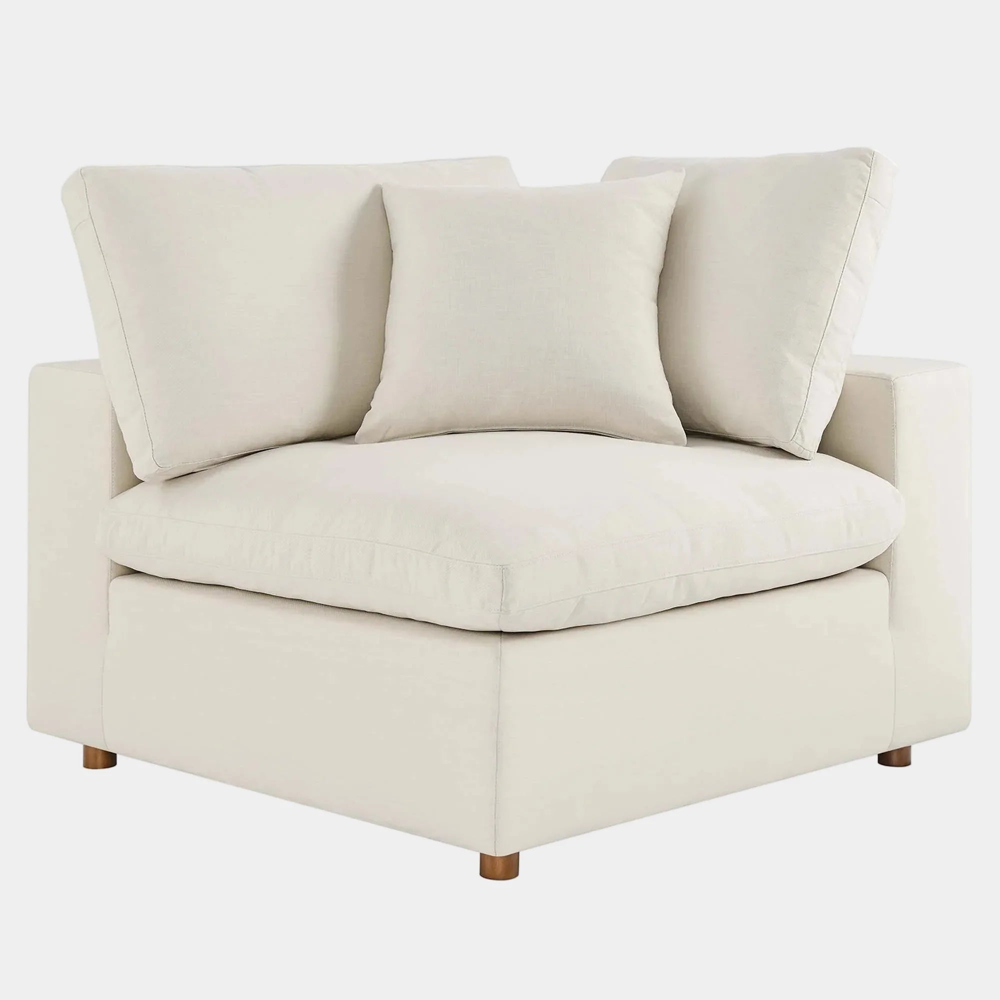 Commix Down Filled Overstuffed Corner Chair