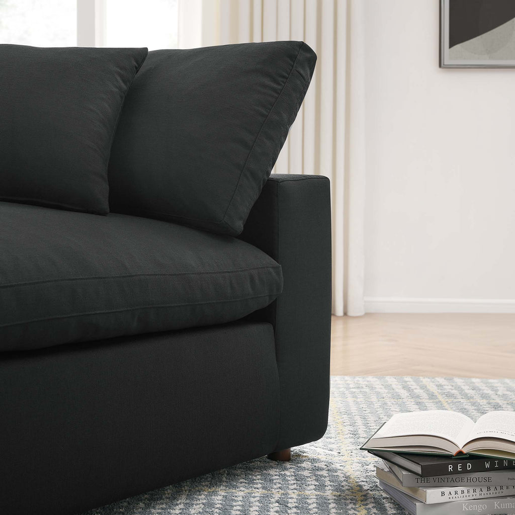 Commix 3 Piece Down Filled Overstuffed Sectional Sofa