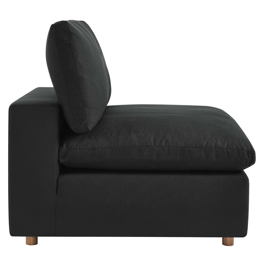 Commix 3 Piece Down Filled Overstuffed Sectional Sofa