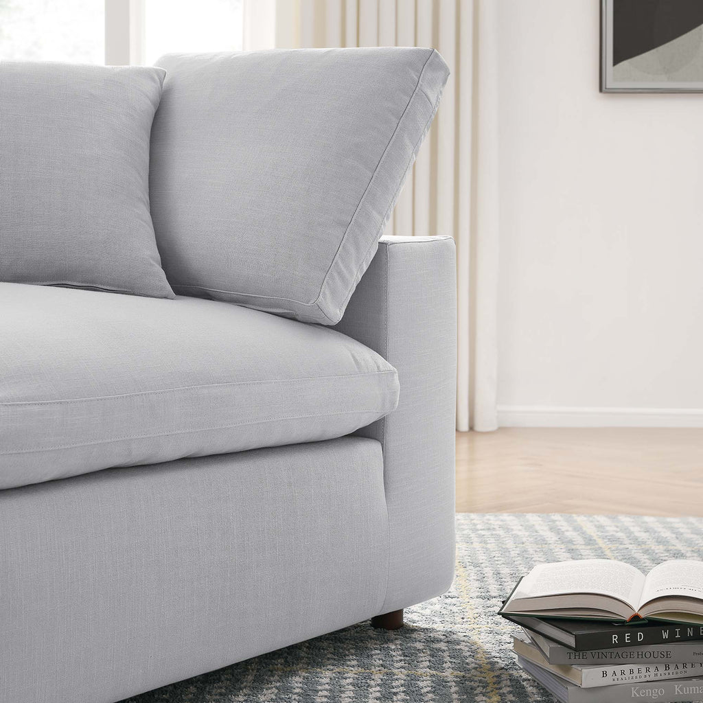 Commix 3 Piece Down Filled Overstuffed Sectional Sofa