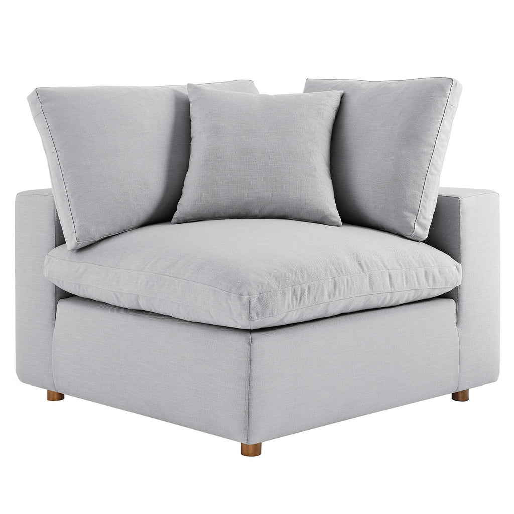 Commix 3 Piece Down Filled Overstuffed Sectional Sofa