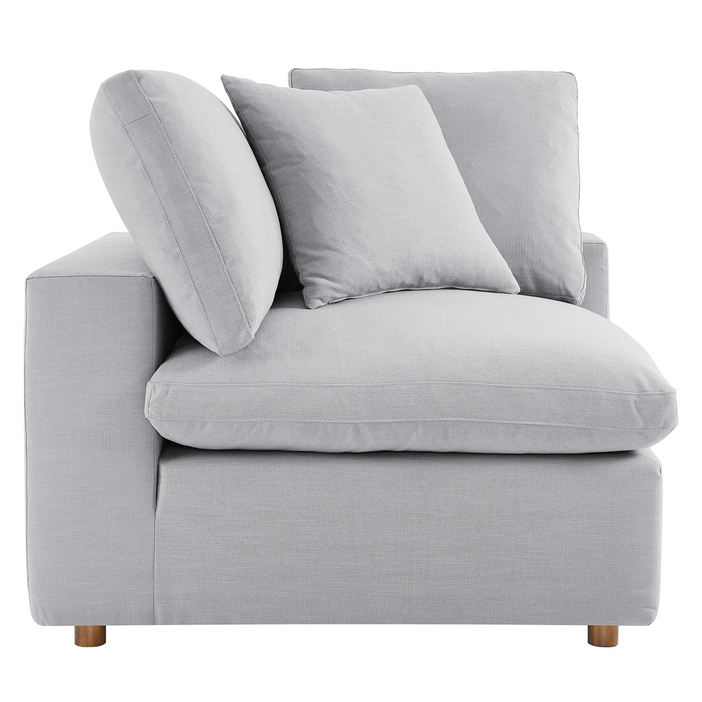 Commix 3 Piece Down Filled Overstuffed Sectional Sofa