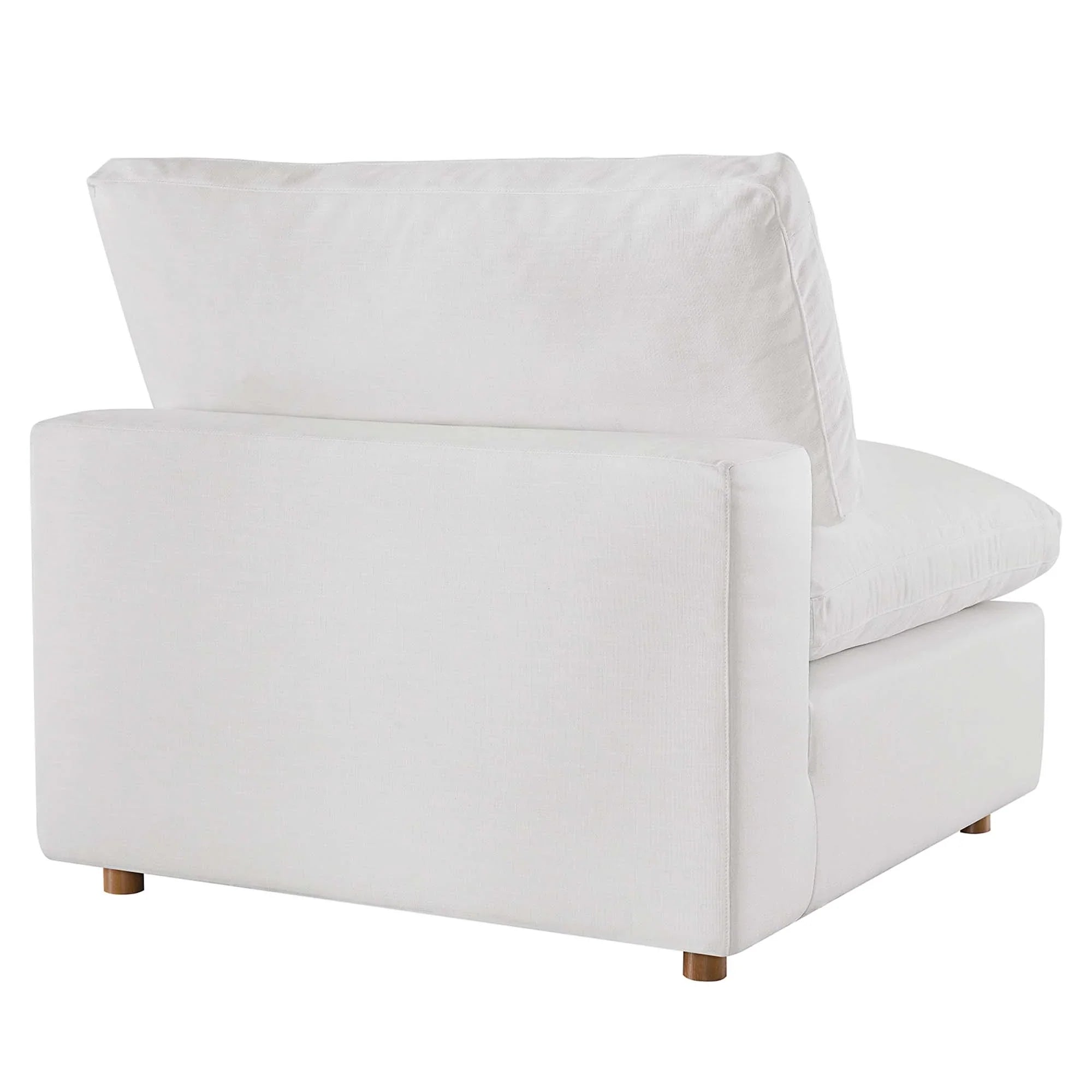 Commix 3 Piece Down Filled Overstuffed Sectional Sofa