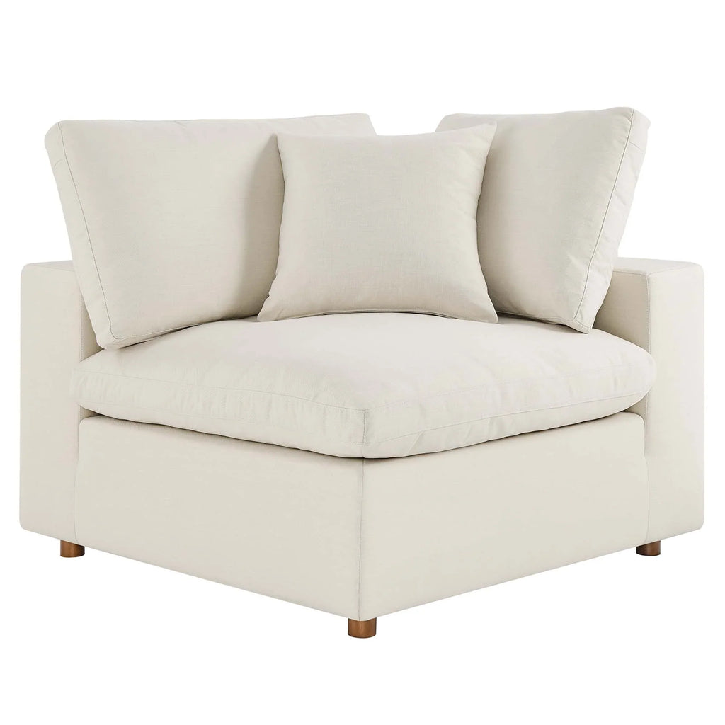 Commix 4 Piece Down Filled Overstuffed Sectional Sofa
