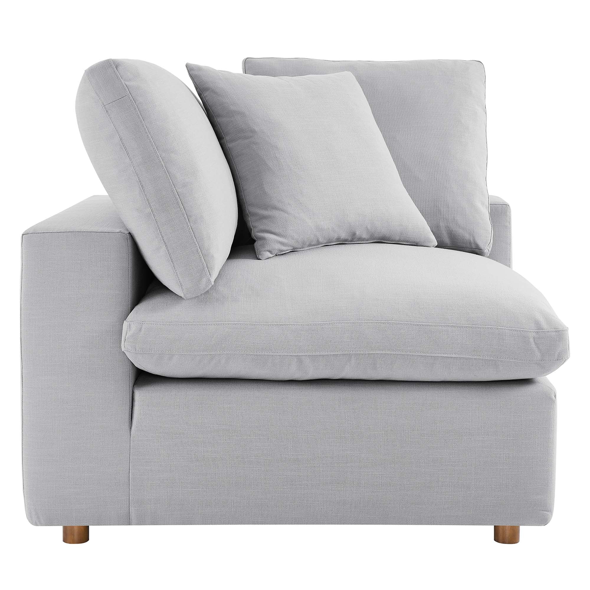 Commix 4 Piece Down Filled Overstuffed Sectional Sofa