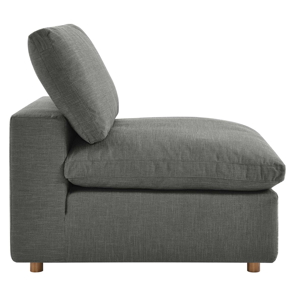 Commix 5-Piece Down Filled Overstuffed Armless Sectional Sofa