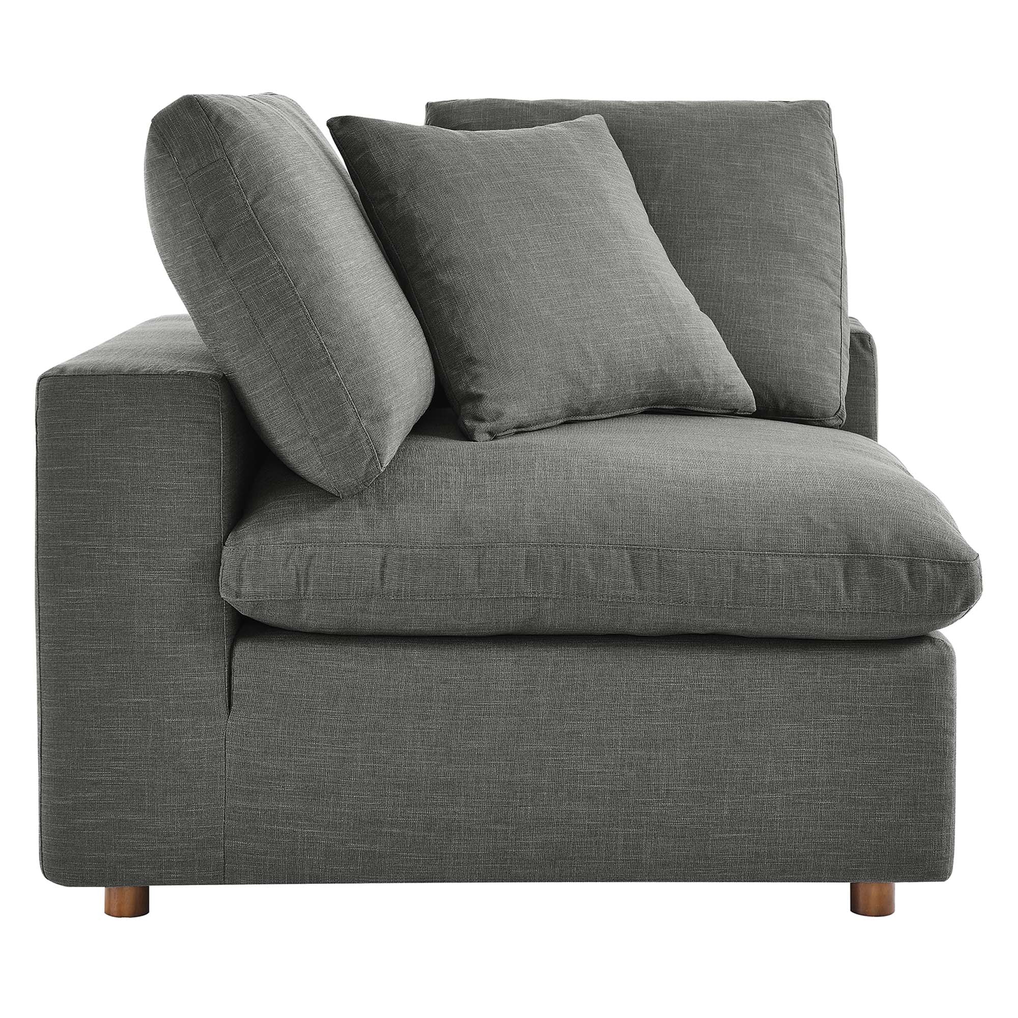 Commix 8-Piece Down Filled Overstuffed Sectional Sofa