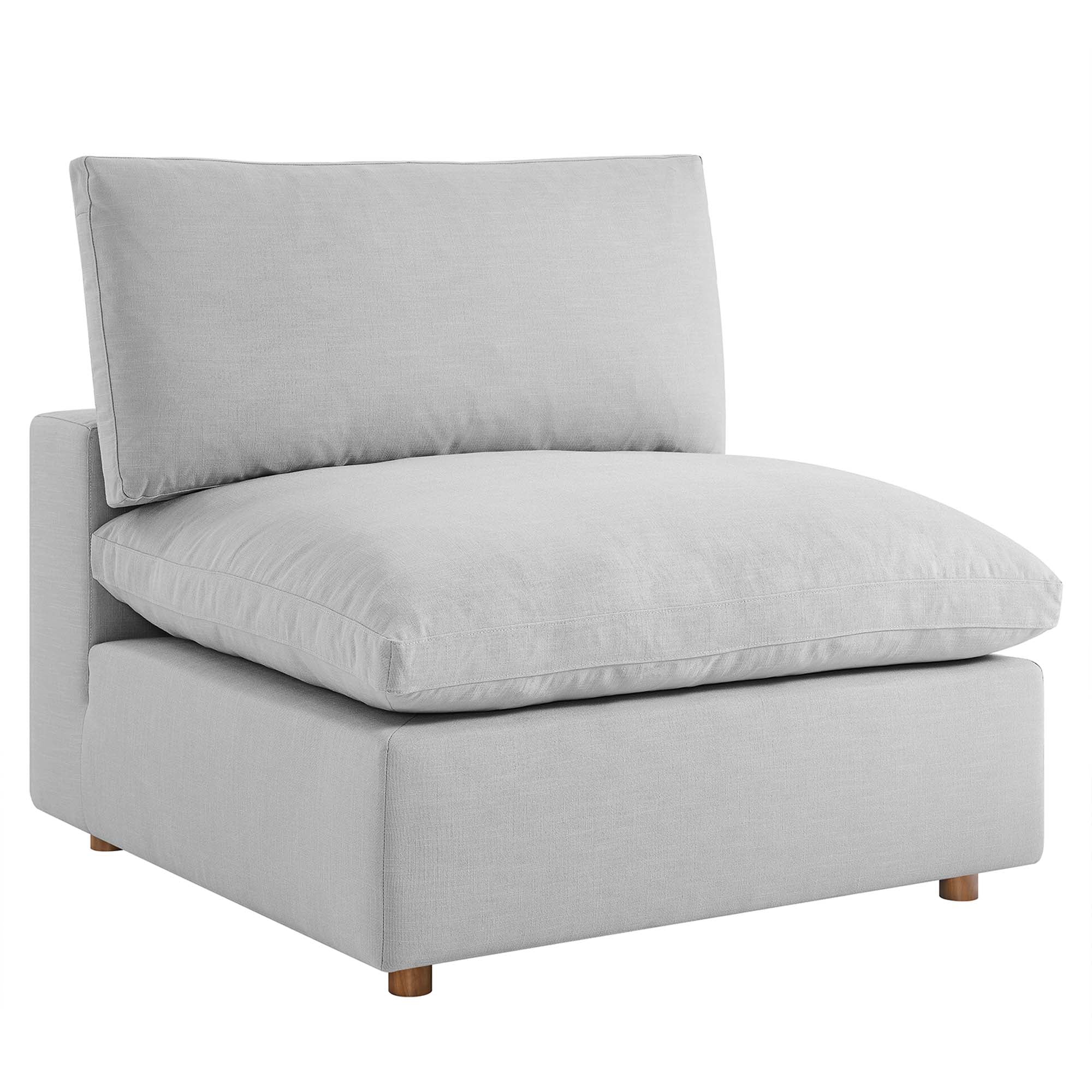 Commix 8-Piece Down Filled Overstuffed Sectional Sofa
