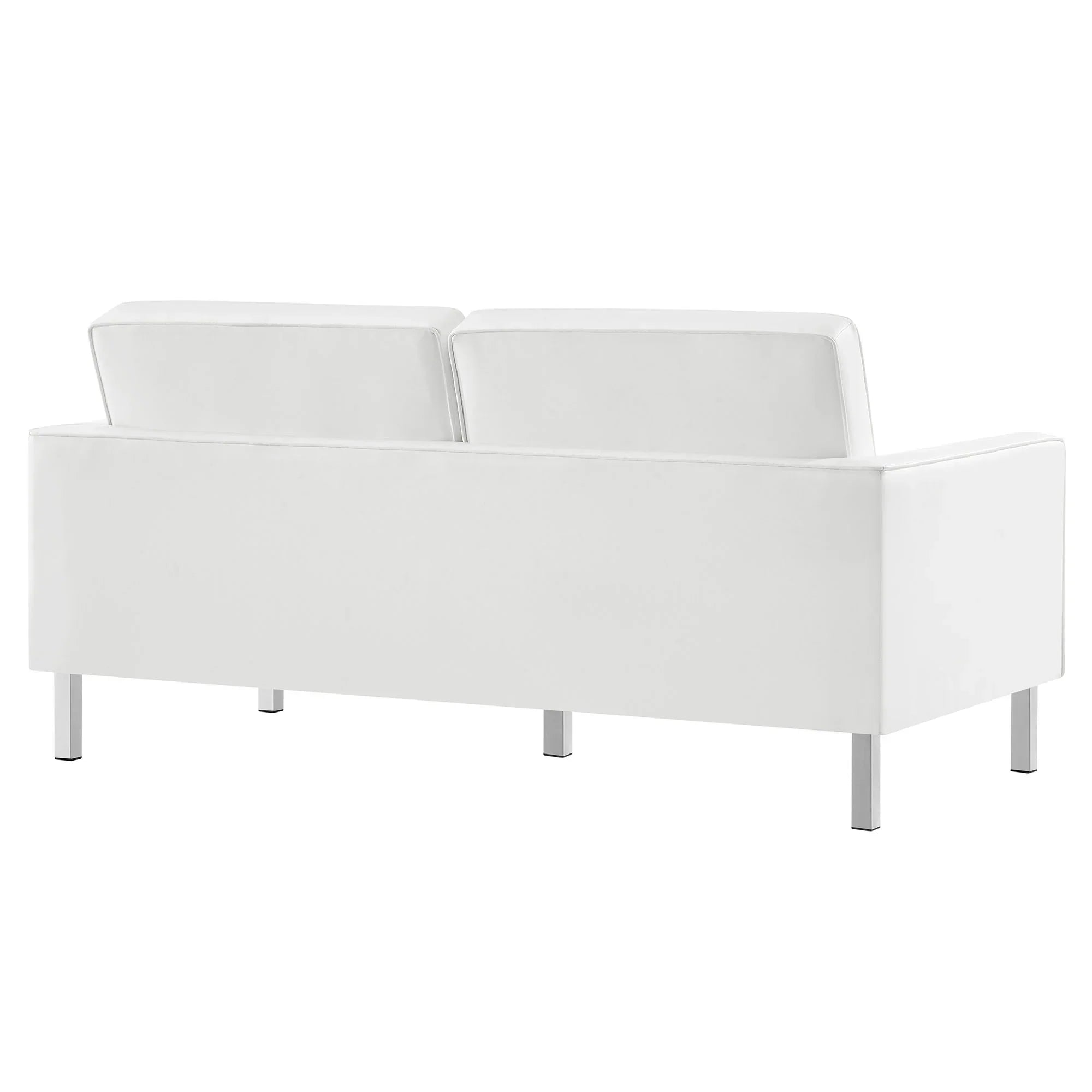 Loft 2-Piece Tufted Vegan Leather Furniture Set
