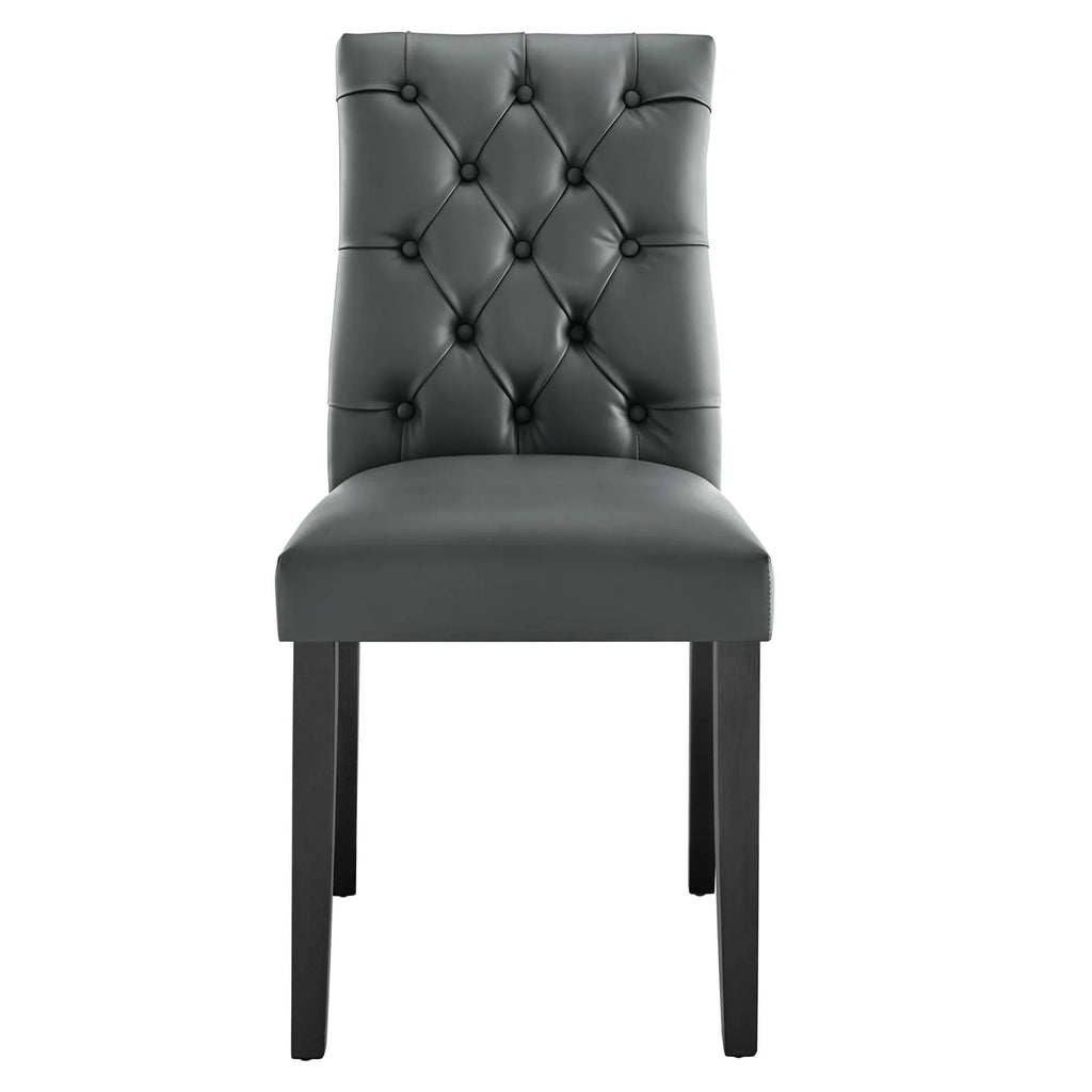 Duchess Vinyl Dining Chair Set of 2