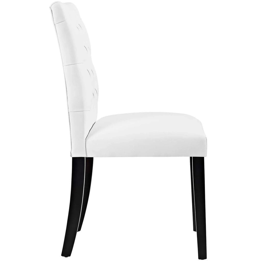 Duchess Vinyl Dining Chair Set of 2
