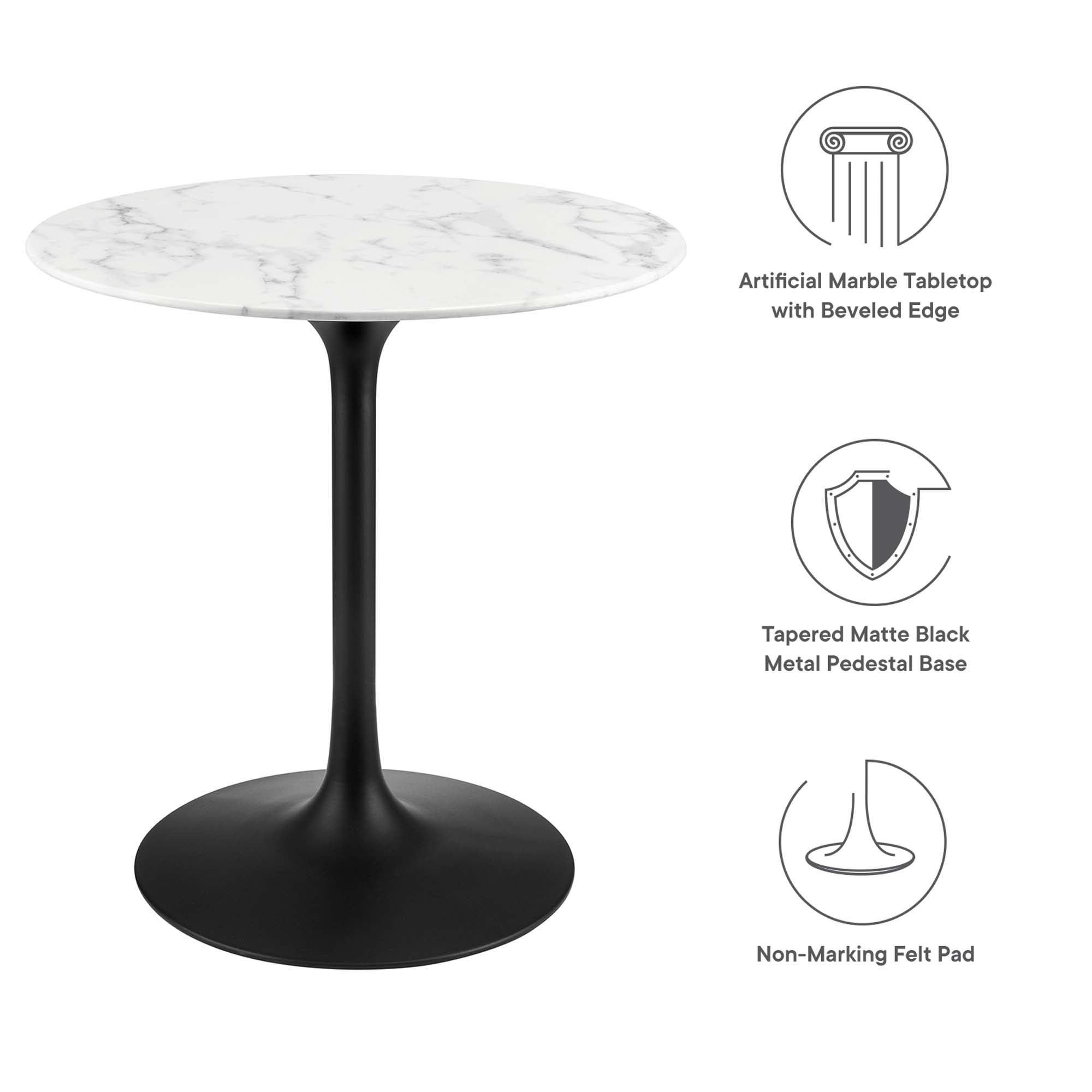 Lippa Round 28" Dining Table