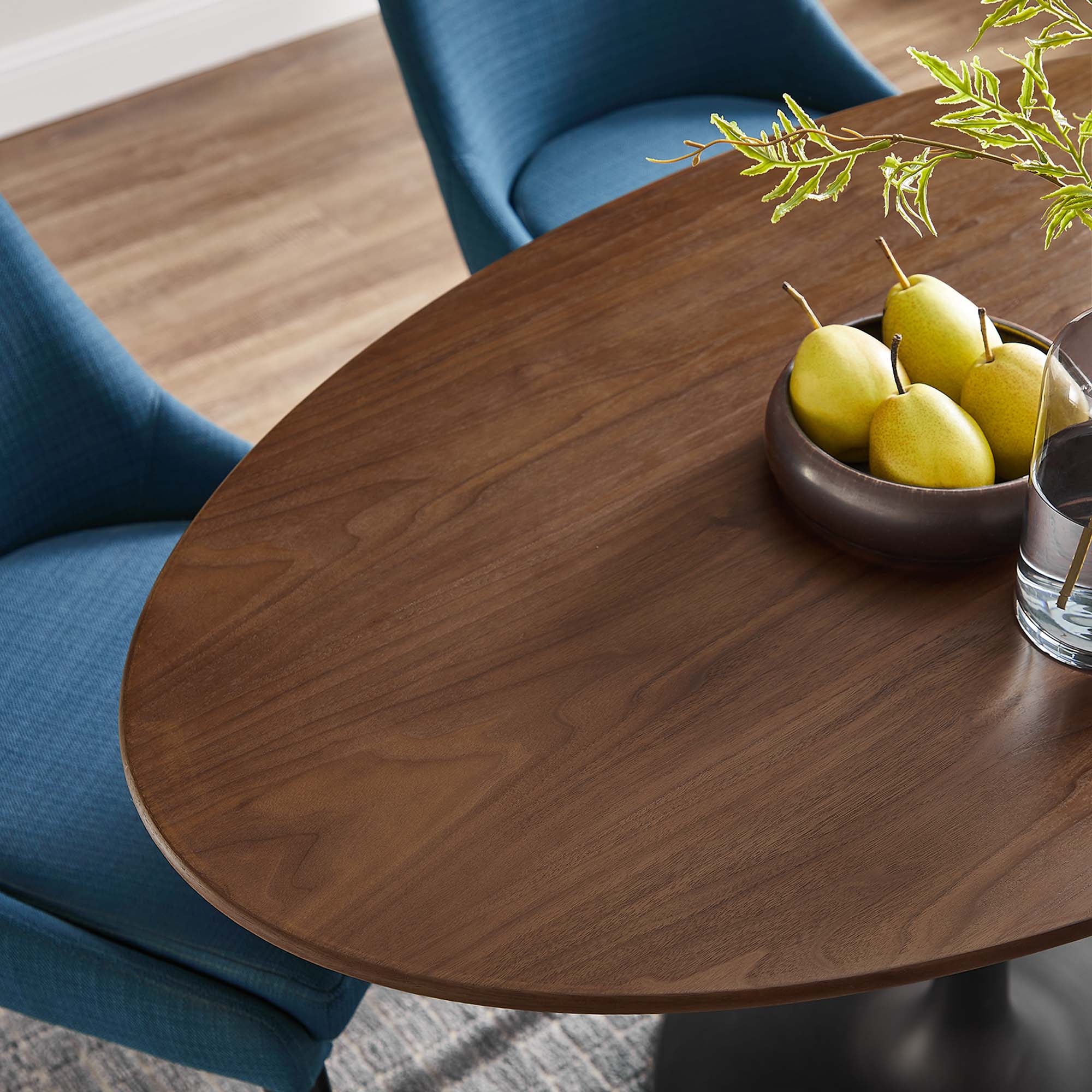 Lippa Oval Wood Dining Table