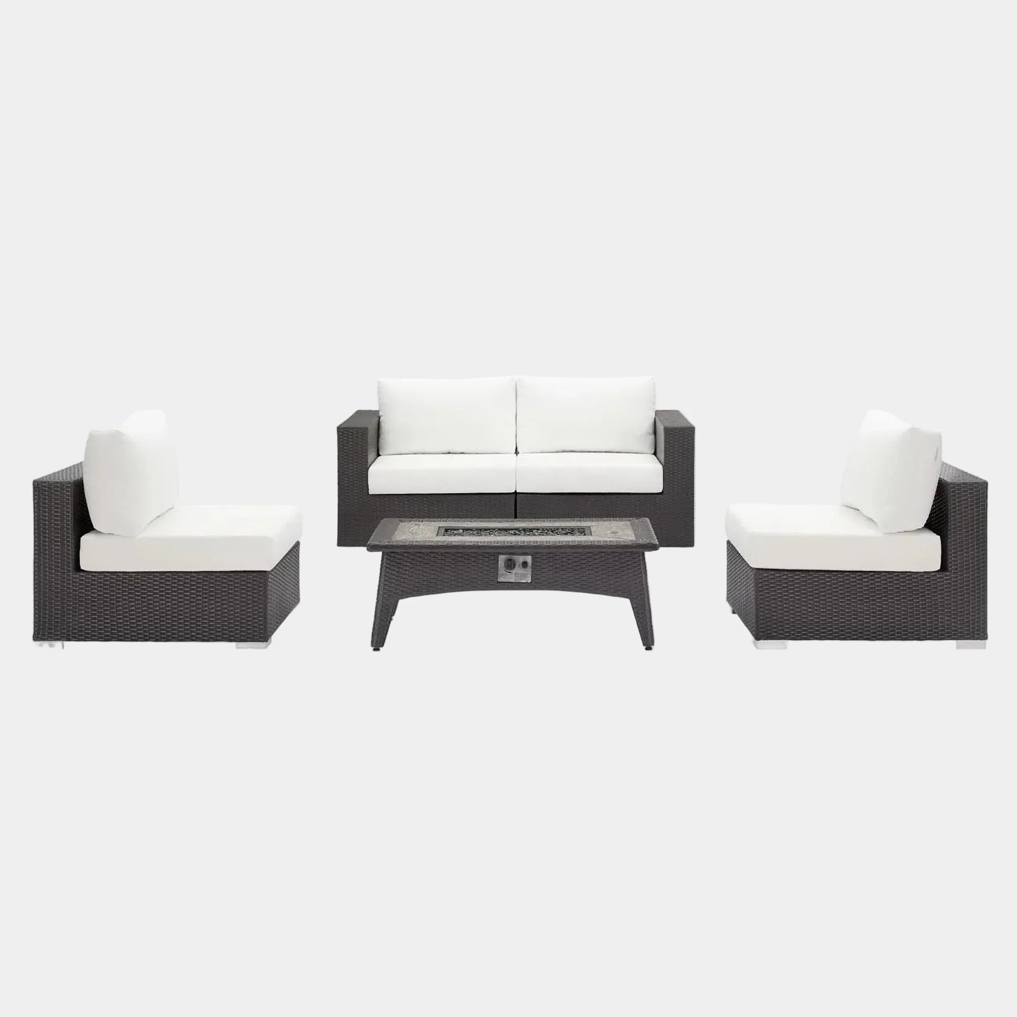 Convene 5 Piece Set Outdoor with Fire Pit