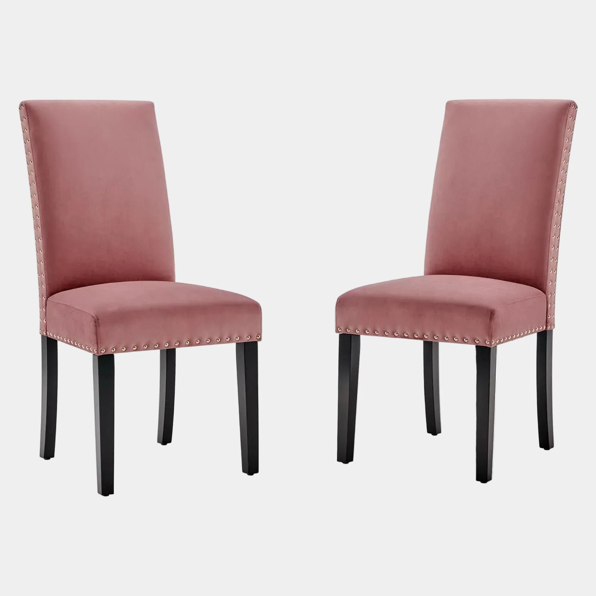 Parcel Performance Velvet Dining Side Chairs Set of 2