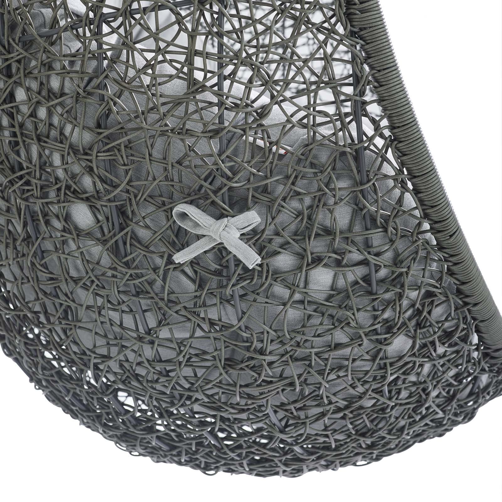 Hide Outdoor Patio Sunbrella® Swing Chair