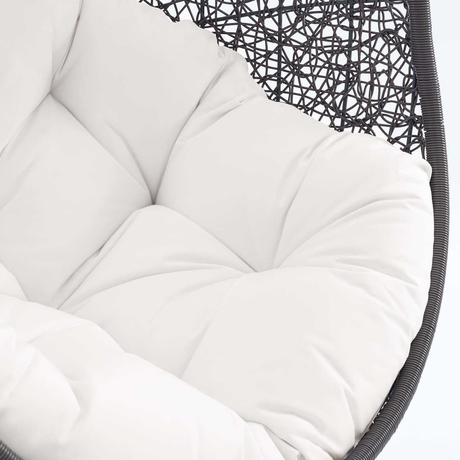 Hide Outdoor Patio Sunbrella® Swing Chair