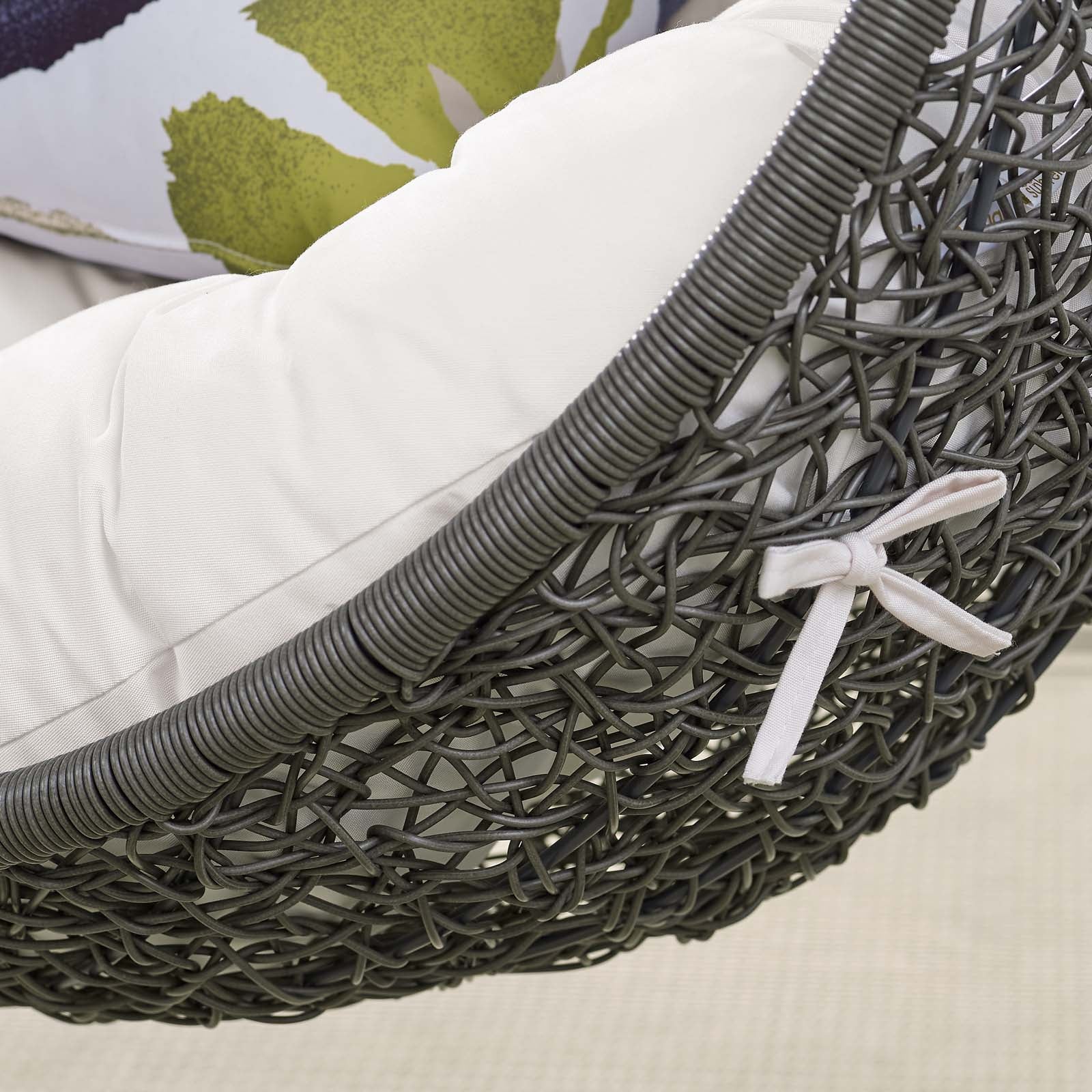 Hide Outdoor Patio Sunbrella® Swing Chair