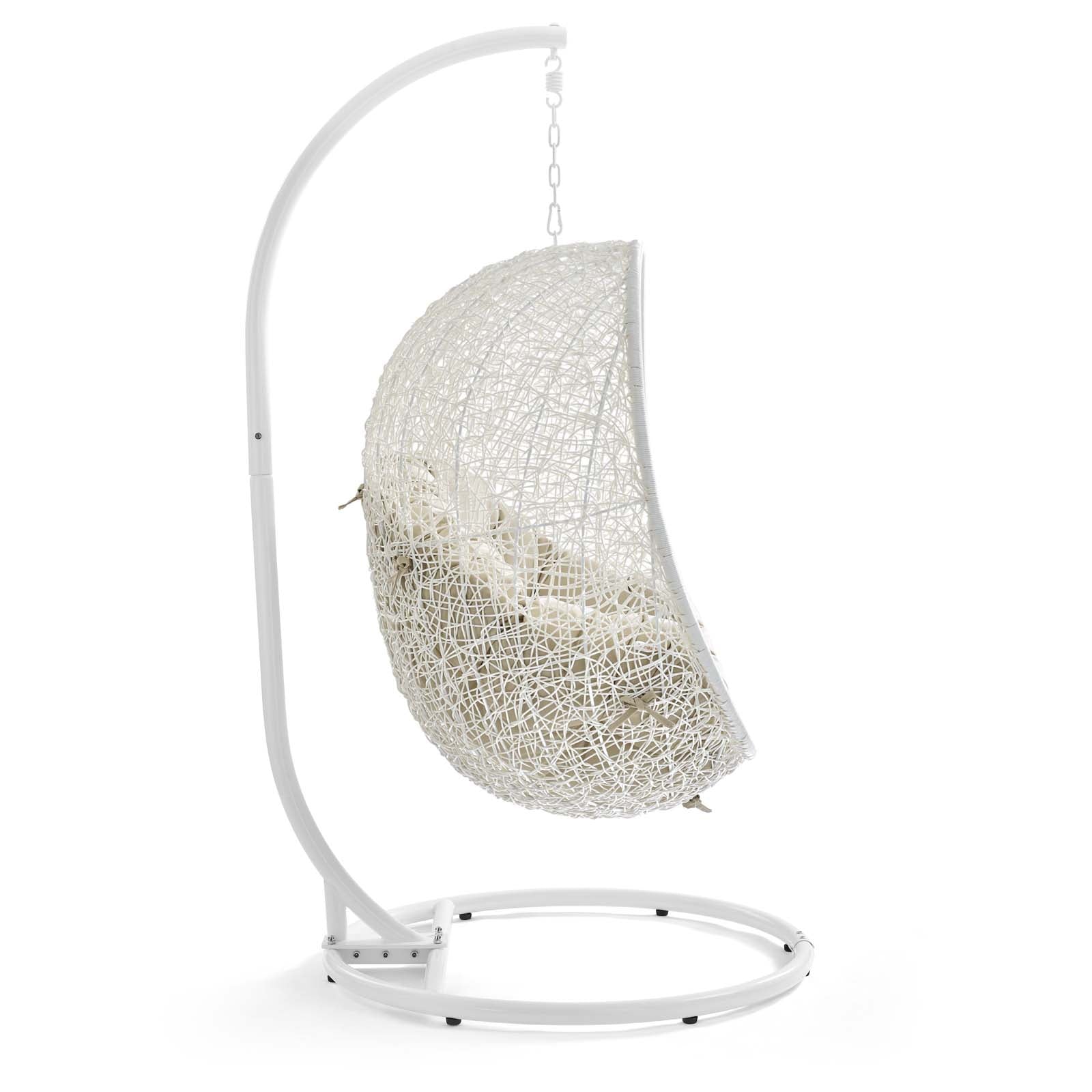 Hide Outdoor Patio Sunbrella® Swing Chair