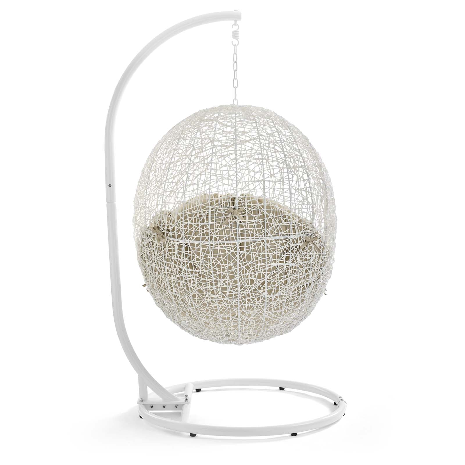 Hide Outdoor Patio Sunbrella® Swing Chair