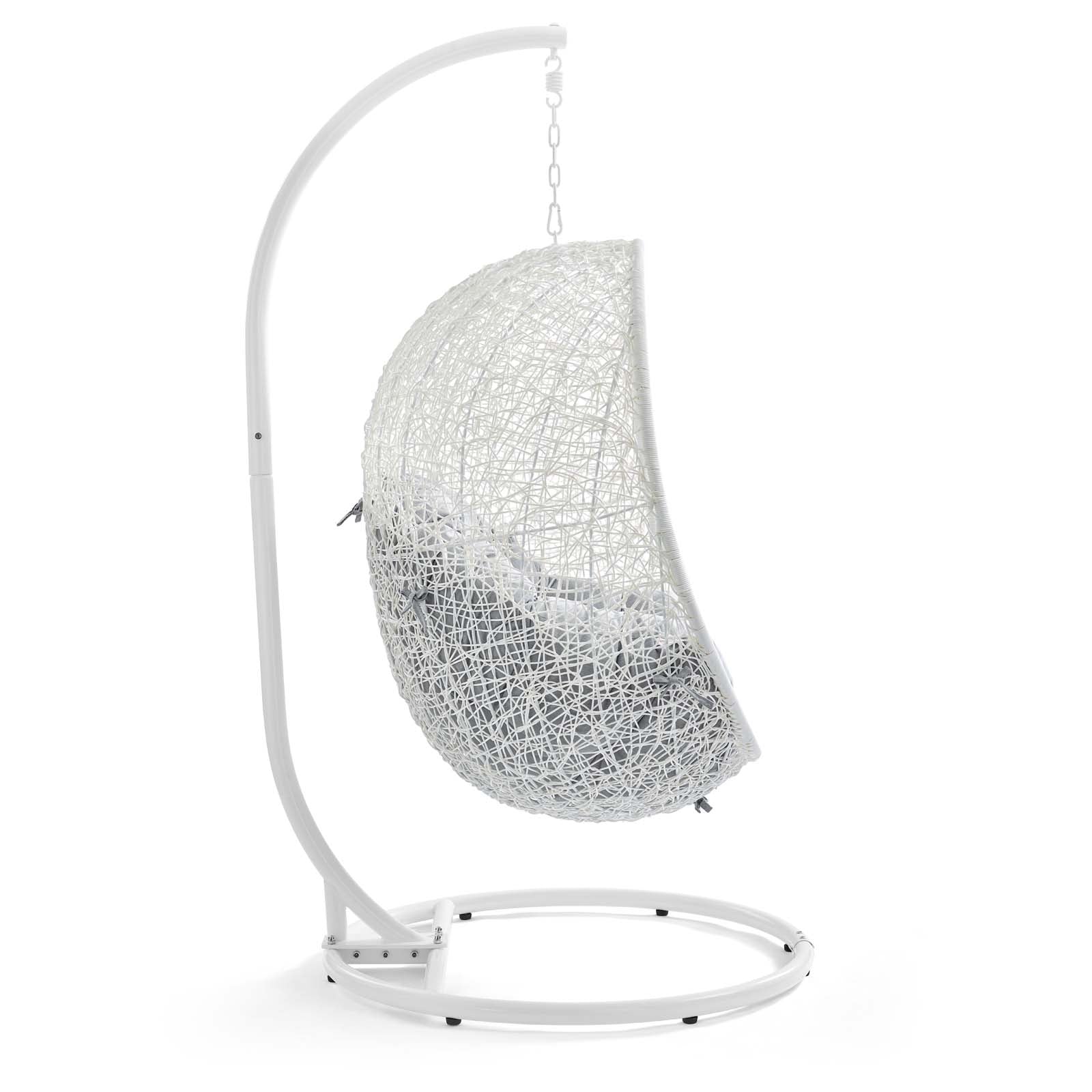 Hide Outdoor Patio Sunbrella® Swing Chair