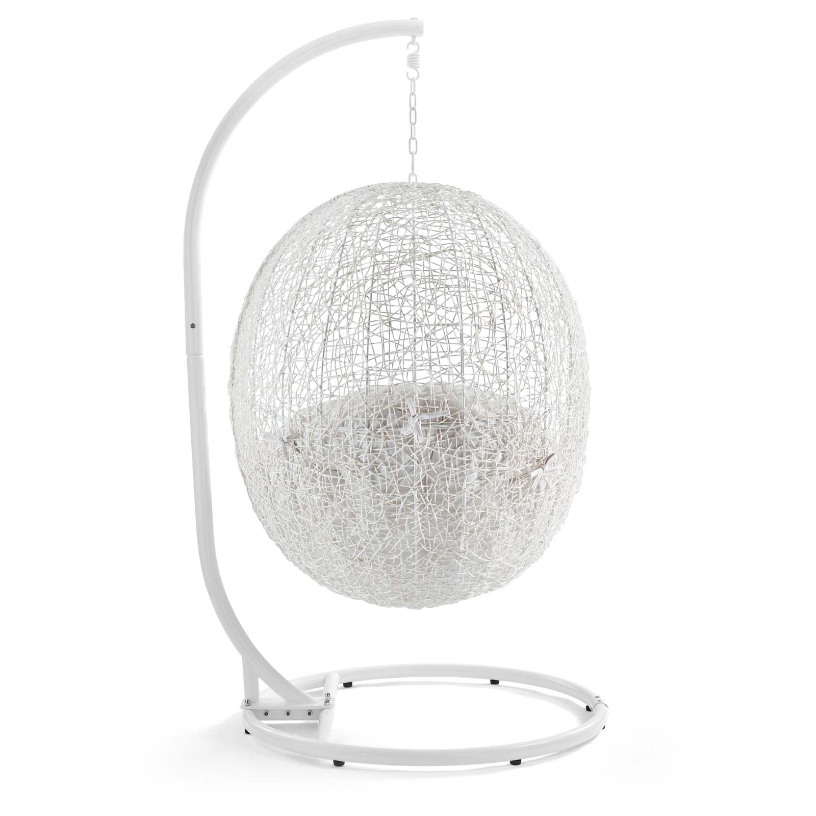 Hide Outdoor Patio Sunbrella® Swing Chair