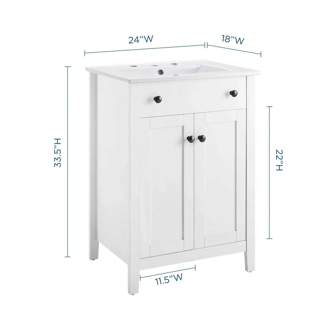 Nantucket Bathroom Vanity Basin Included