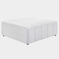 Bartlett Upholstered Fabric Ottoman
