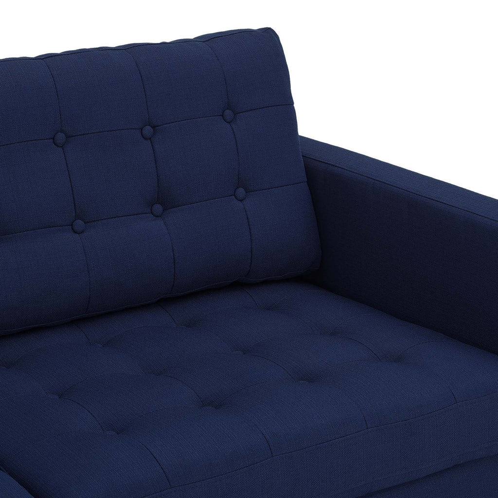 Exalt Tufted Fabric Sofa
