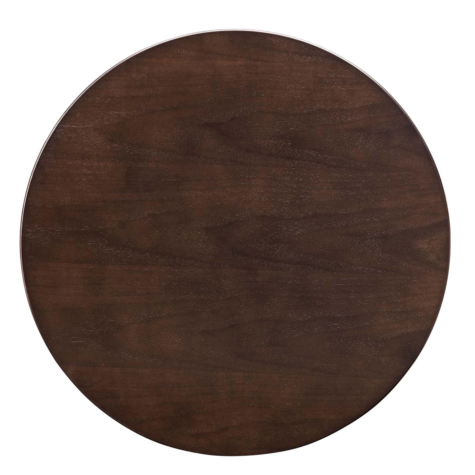 Verne 28" Dining Table in Gold Cherry Walnut